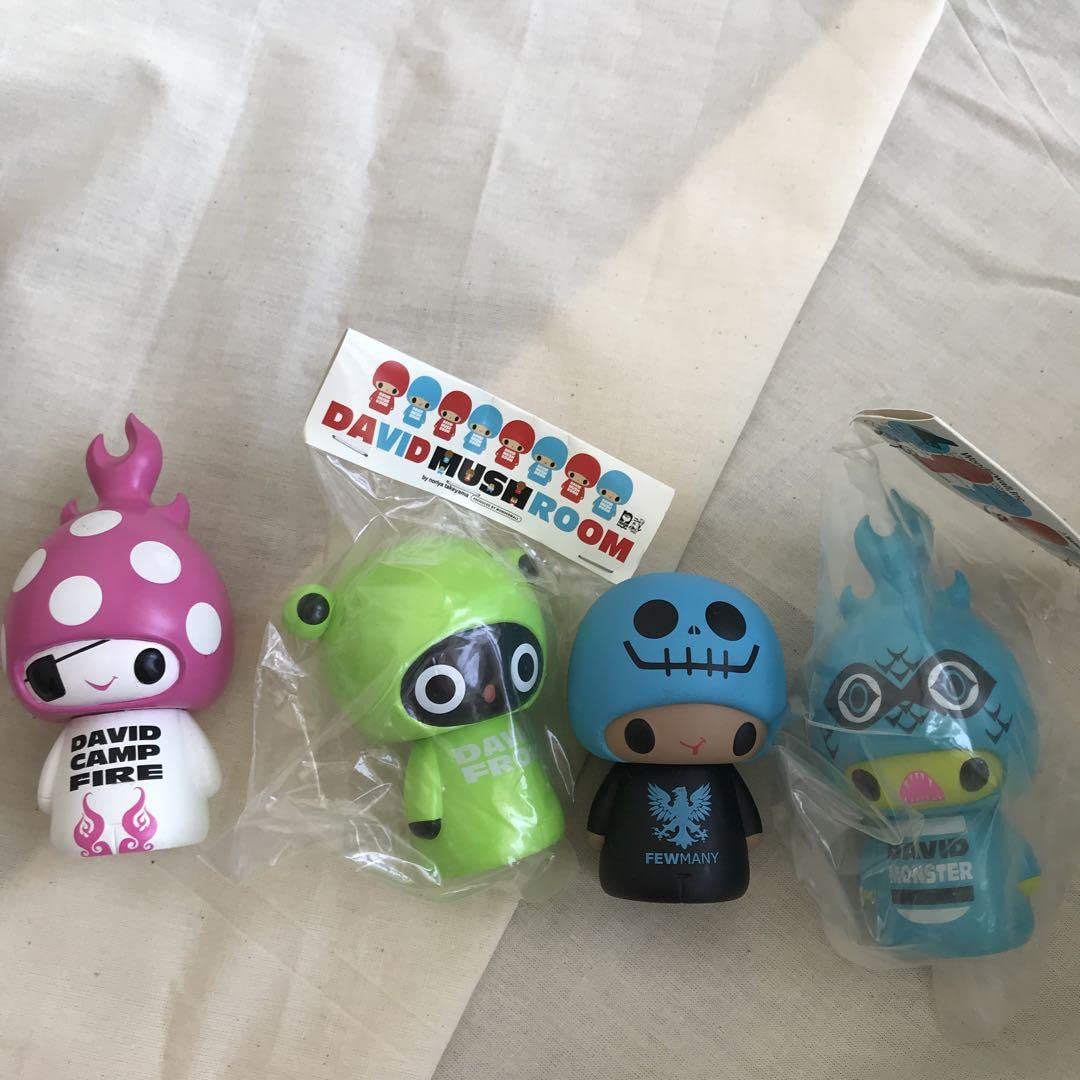 DAVID MUSH ROOM タケヤマノリヤ ソフビ 24体セット